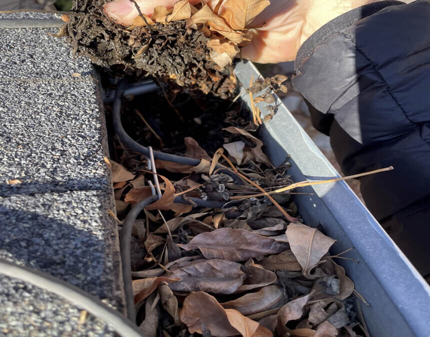 Make Sure Your Gutters are Clean!